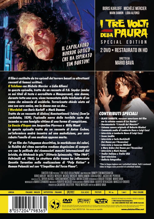 Tre Volti Della Paura (I) (Special Edition) (2 Dvd) (Restaurato In Hd) - (Italian Import)