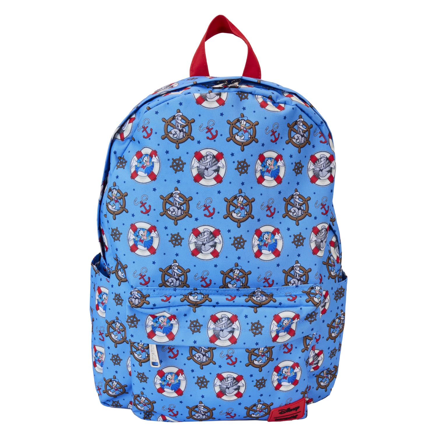 Loungefly Disney Donald Duck AOP 90th Anniversary Kids Nylon Backpack Multi