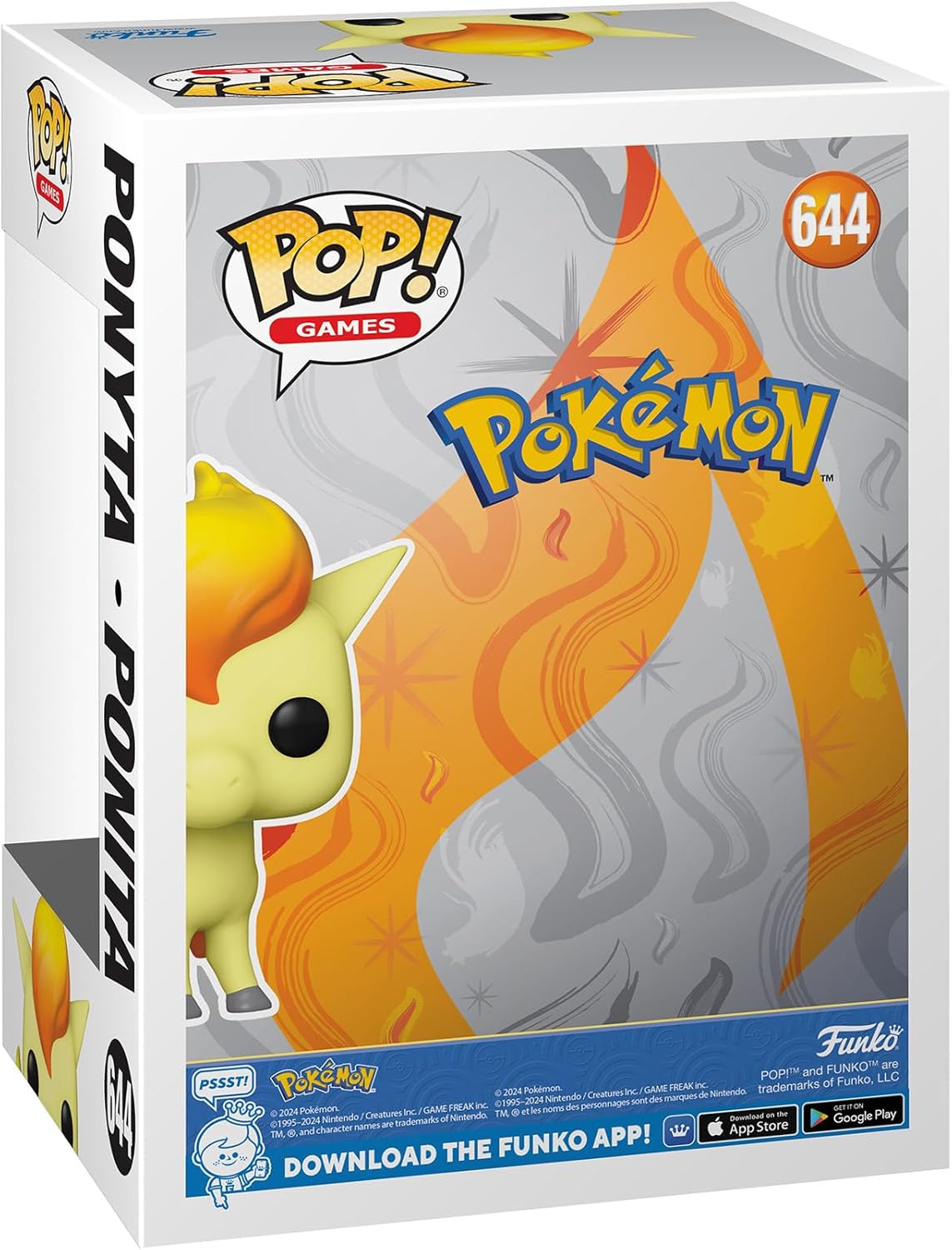 Funko Pop! Pokemon Ponyta #964 Games Vinyl Figure New