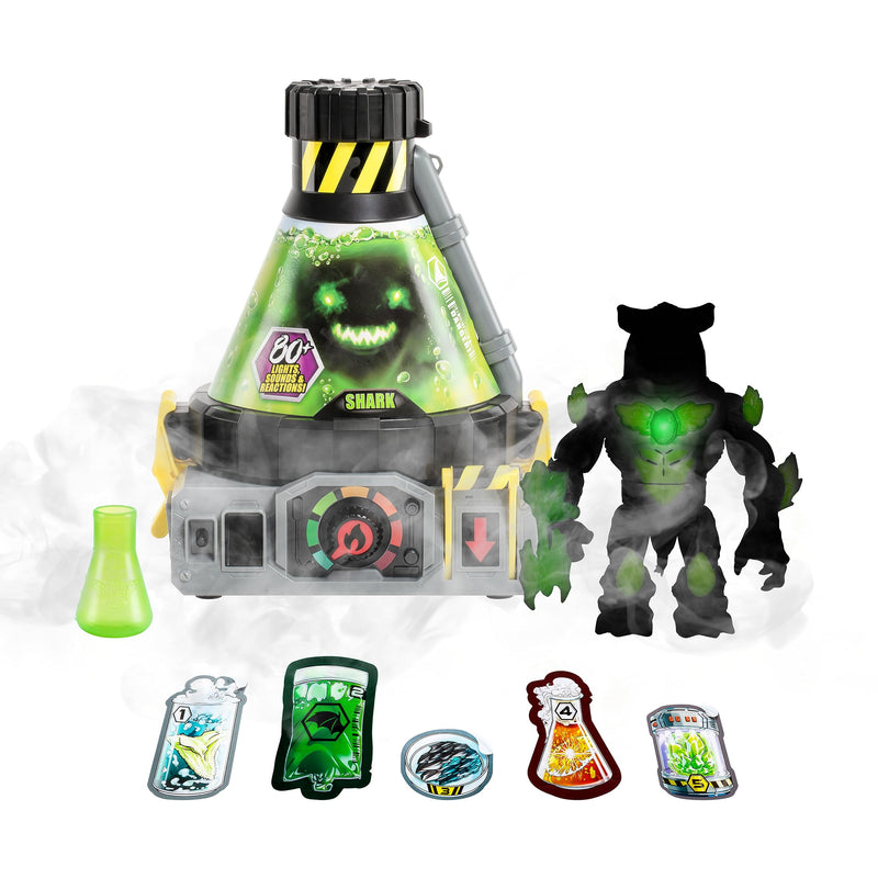 Beast Lab - Shark Beast Creator - Add Ingredients And Follow The Experiment's Steps To Create Your Beast! With Real Bio Mist And 80+ Lights, Sounds And Reactions