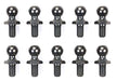 Tamiya Hop-Up Options No.598 OP.598 Fuso Coat, 0.2 inch (5 mm) Aluminum Pillowcase, 10 Pieces