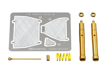 2009 Yamaha YZR-M1 Front Fork Detail Set 1/12 Tamiya (Japan Import