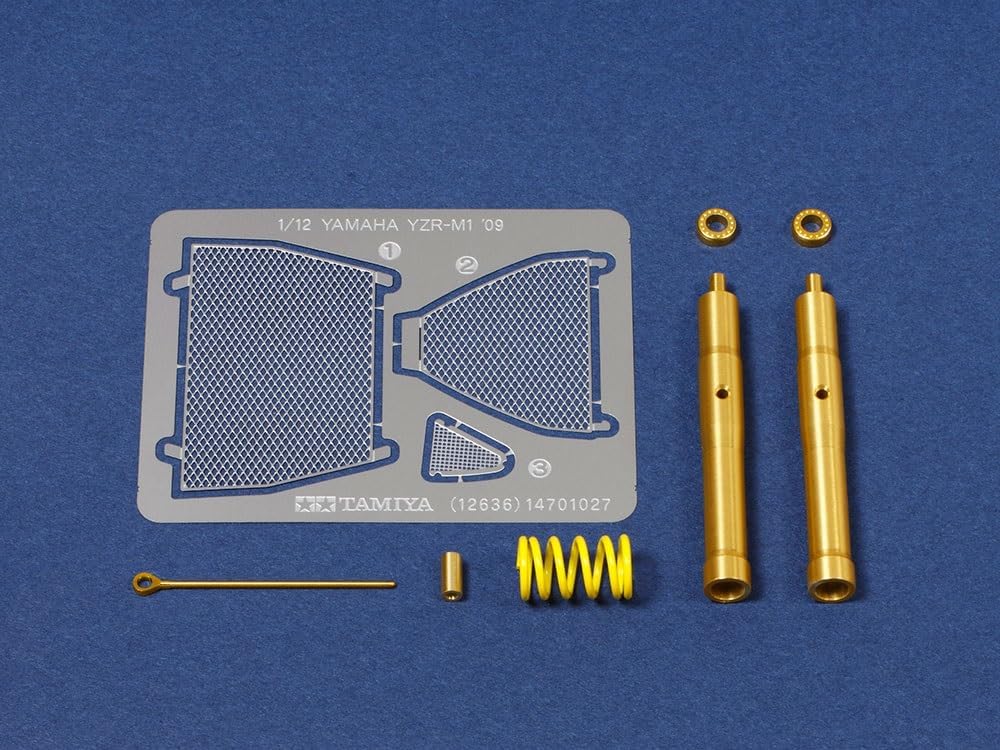 2009 Yamaha YZR-M1 Front Fork Detail Set 1/12 Tamiya (Japan Import