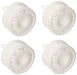 Tamiya 300051021 – 1:10 Rims Ford Focus WRC03 White 26, 4