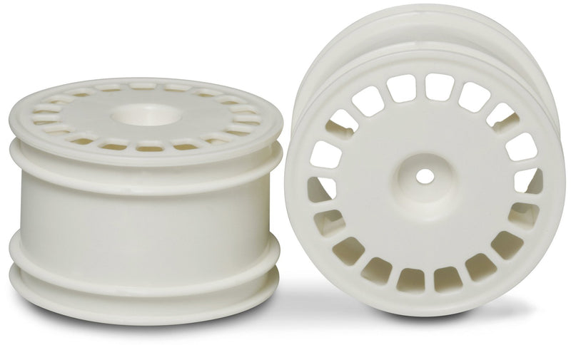 Tamiya 300053881 – DF-03 Buggy Rims Dish Rear 62/35, Pack of 2, White