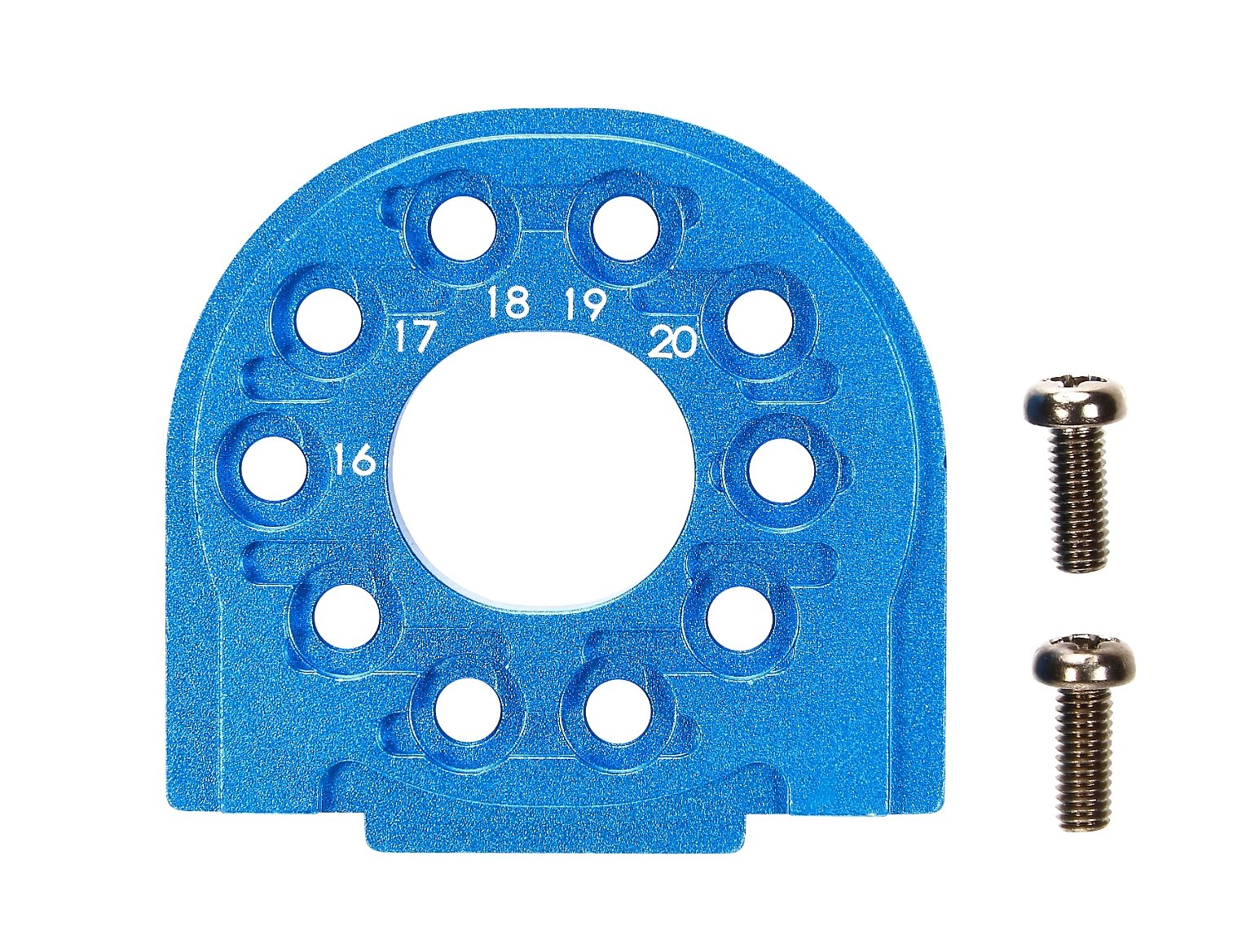 TAMIYA 300054558 54558 Tuning Part TT-02/B Aluminium Engine Holder, Blue