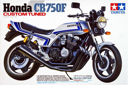 Tamiya 300014066 Honda Fahrzeug 14066 CB750F Custom Tuned (Ltd Edition) 1:12 Motorbike Model Kit, Multicoloured, Mittel