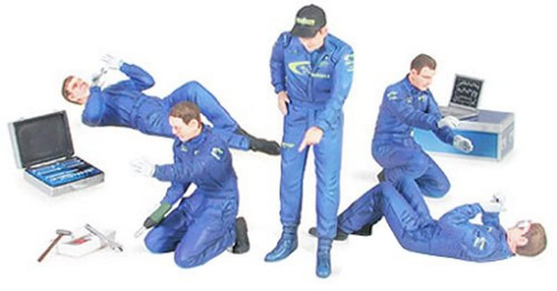 TAMIYA 300024266 1: 24 scale – Set of Rally Mechanics (5)