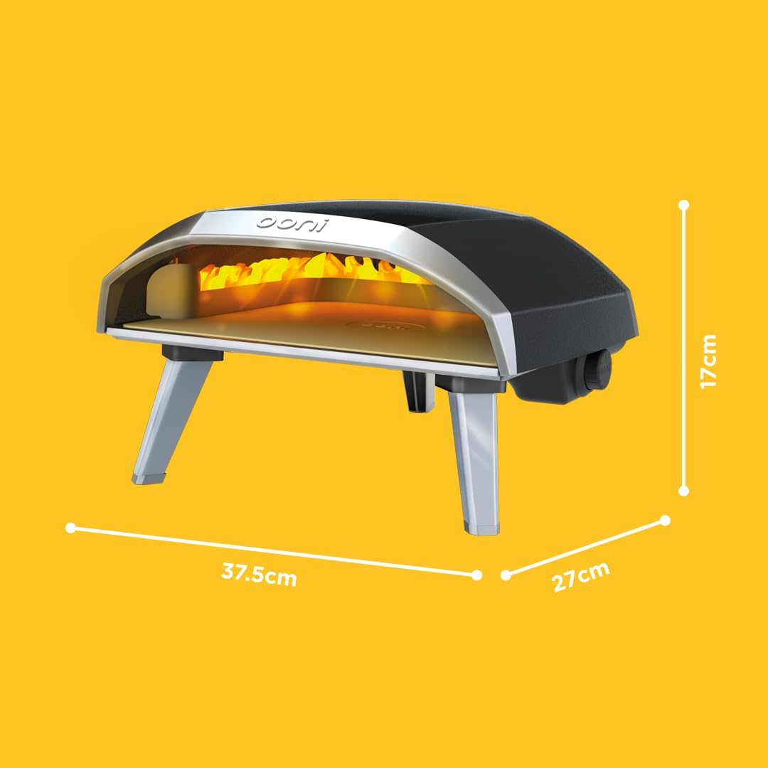 Casdon Ooni Koda Pizza Oven | Toy Pizza Oven For Children Aged 3+ | Features Real Flame-Effect Light!