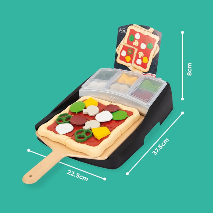 Casdon Ooni Pizza Topping Station | Toy Pizza Topping Station For Children Aged 3+ | Includes 24x Pizza Topping Pieces!