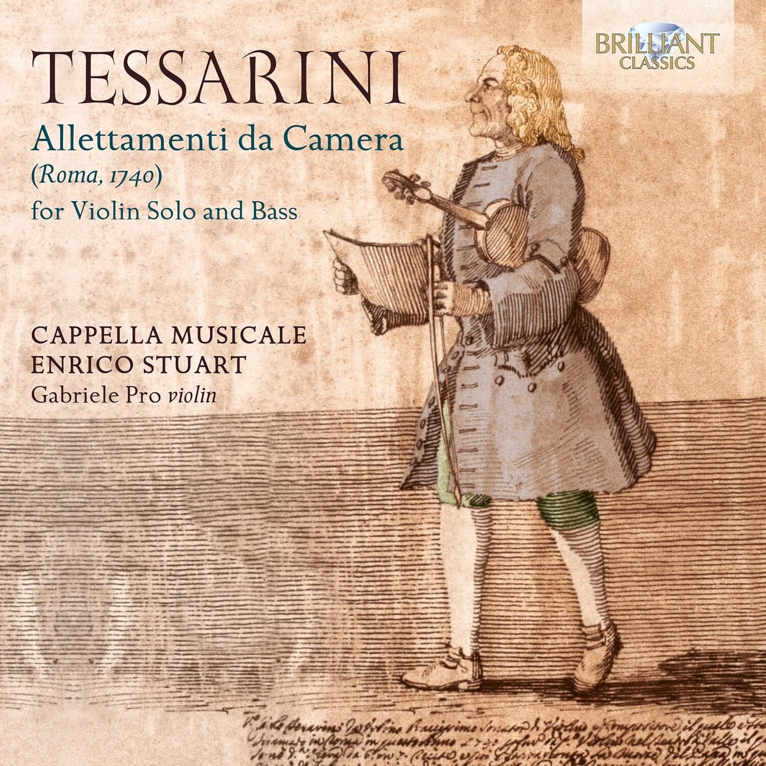 Tessarini: Allettamenti Da Camera for Violin Solo and Bass