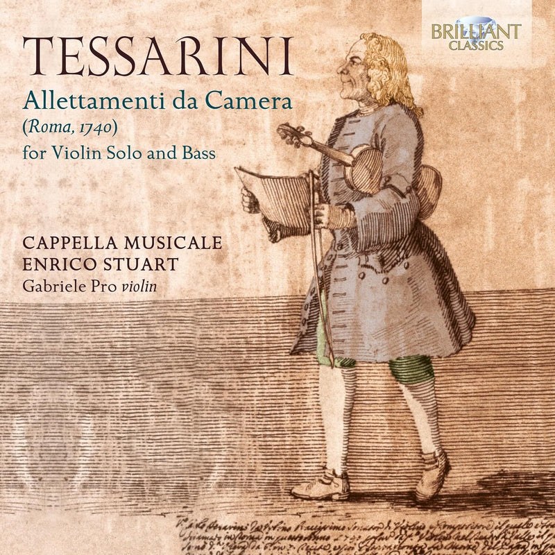 Tessarini: Allettamenti Da Camera for Violin Solo and Bass