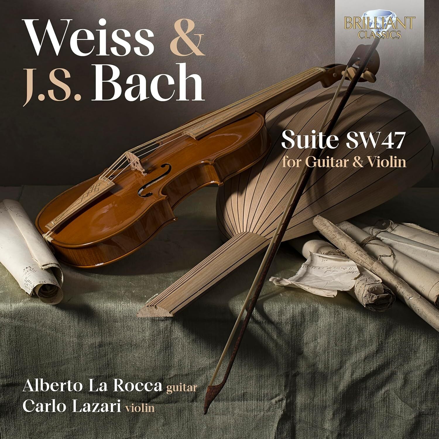 Weiss & J.S. Bach: Suite SW47 for Guitar & Violin