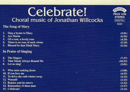 Celebrate! Choral Music of Jonathan Willcocks
