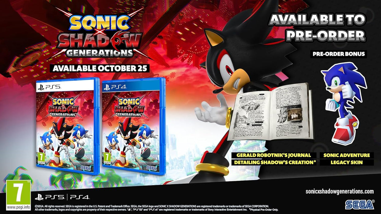 Sonic x Shadow Generations (Playstation 5