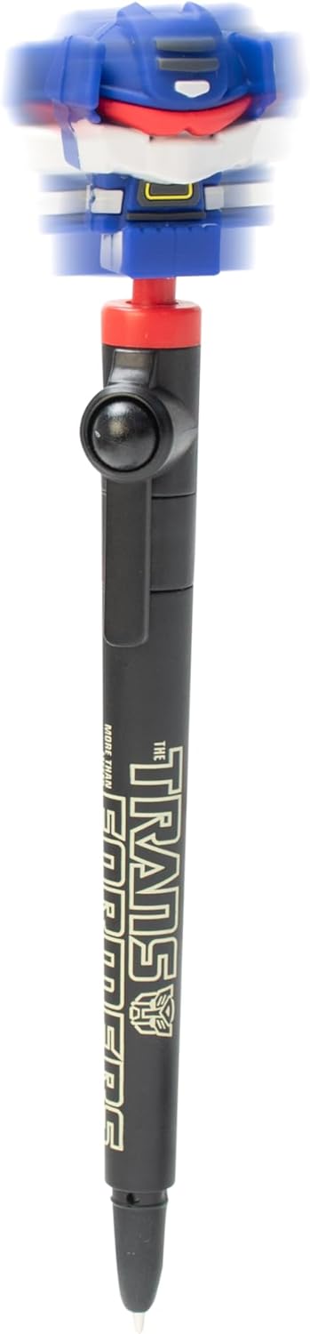 Transformers Ballpoint Pen, Fidget Pen with Figure Snap On Pen Merch
