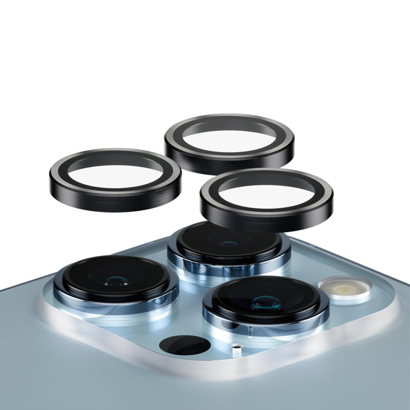 PanzerGlass ® Hoops™ Camera Lens Protector for iPhone 13 Pro | 13 Pro Max | Black