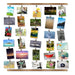 Belissy DIY Craft Photo Frame Hanging Wall Photos Picture Holder Organizer Clips Rope