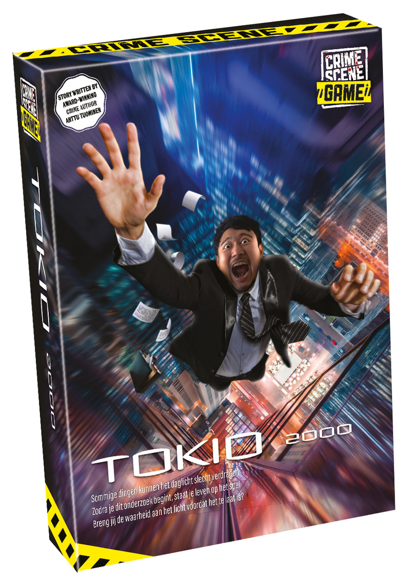 Tactic Gamestorm Crime Scene Tokyo 2000 board game