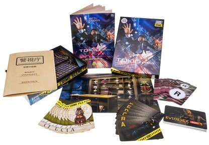 Tactic Gamestorm Crime Scene Tokyo 2000 board game
