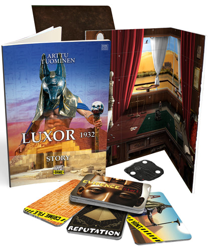 Tactic Gamestorm Crime Scene Luxor 1932 board game