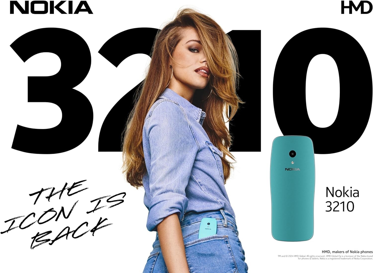NOKIA NOKIA 3210 4G Handy schwarz