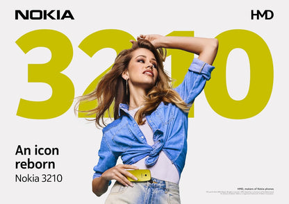 NOKIA NOKIA 3210 4G Handy gelb