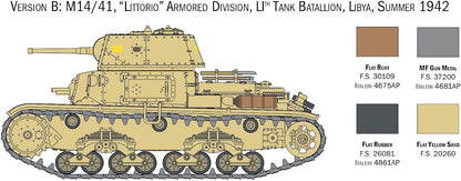 Italeri 25768 1:56 Italian Tanks & Semoventi Model Building Kit, Standing Model Building, Crafts, Hobby, Gluing, Plastic Kit, Detailed Military Kit, Tank 1:56
