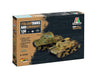 Italeri 25768 1:56 Italian Tanks & Semoventi Model Building Kit, Standing Model Building, Crafts, Hobby, Gluing, Plastic Kit, Detailed Military Kit, Tank 1:56