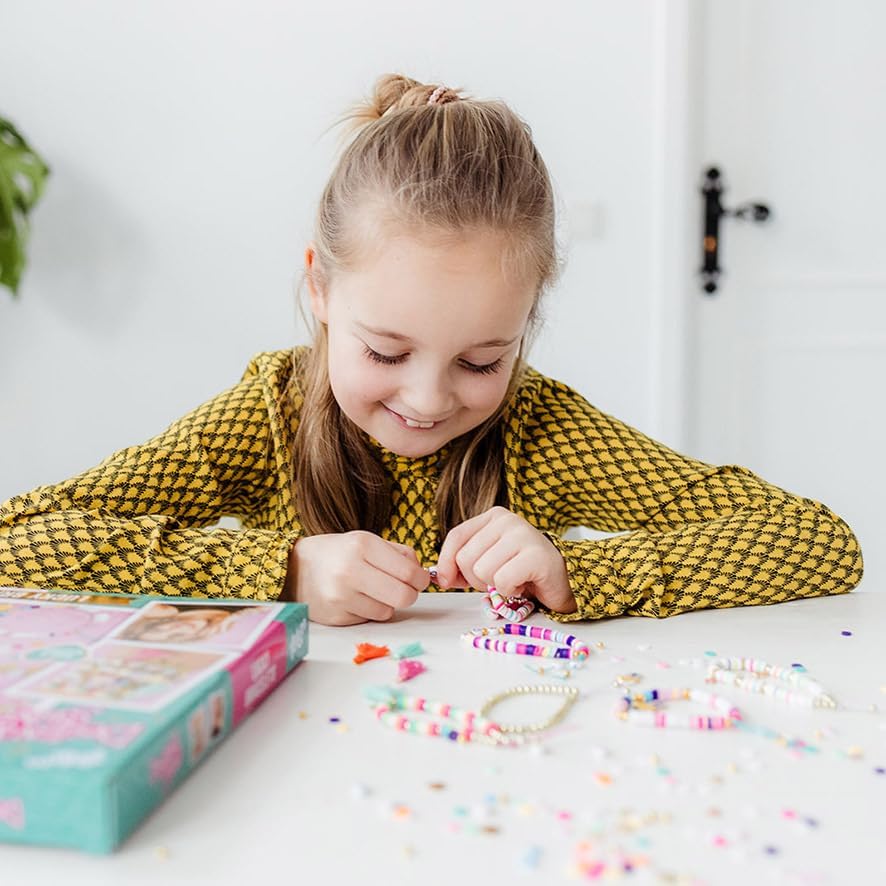 TM ESSENTIALS Design & Shine DIY Bracelets - Various Colours and Shapes - Creative Creation/Perfect Gift for Kids, Für Kinder, Plastic, No Gemstone.