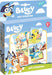 TM ESSENTIALS Bluey Stamp Set, Creative Fun with Bluey, Arts and Crafts, Colouring Set for Boys and Girls 3+, With Durable Ring Binder and Coloured Pens, Blue