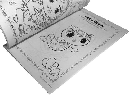 Dreamworks Gabbys Poppenhuis Jumbo Kleur- en Activiteitenboek |Kleurboek voor kinderen|Fun and Play Activity Kleurboeken|Perfect voor reizen, Verjaardag Kerstcadeautjes|Geschenken voor kinderen|Voor