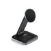 SATECHI 2 in 1 Wireless Charger, Qi2 15W Dual Wireless Charger Stand, Magnetic, Foldable Travel Charger Station for iPhone 15/14/13/12, and AirPods Pro/3/2 2 in 1 Space Gray