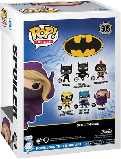 Funko POP! Heroes: Batman WZ - Stephanie Brown - DC Comics - Collectable Vinyl Figure - Gift Idea - Official Merchandise - Toys for Kids & Adults - Comic Books Fans - Model Figure for Collectors