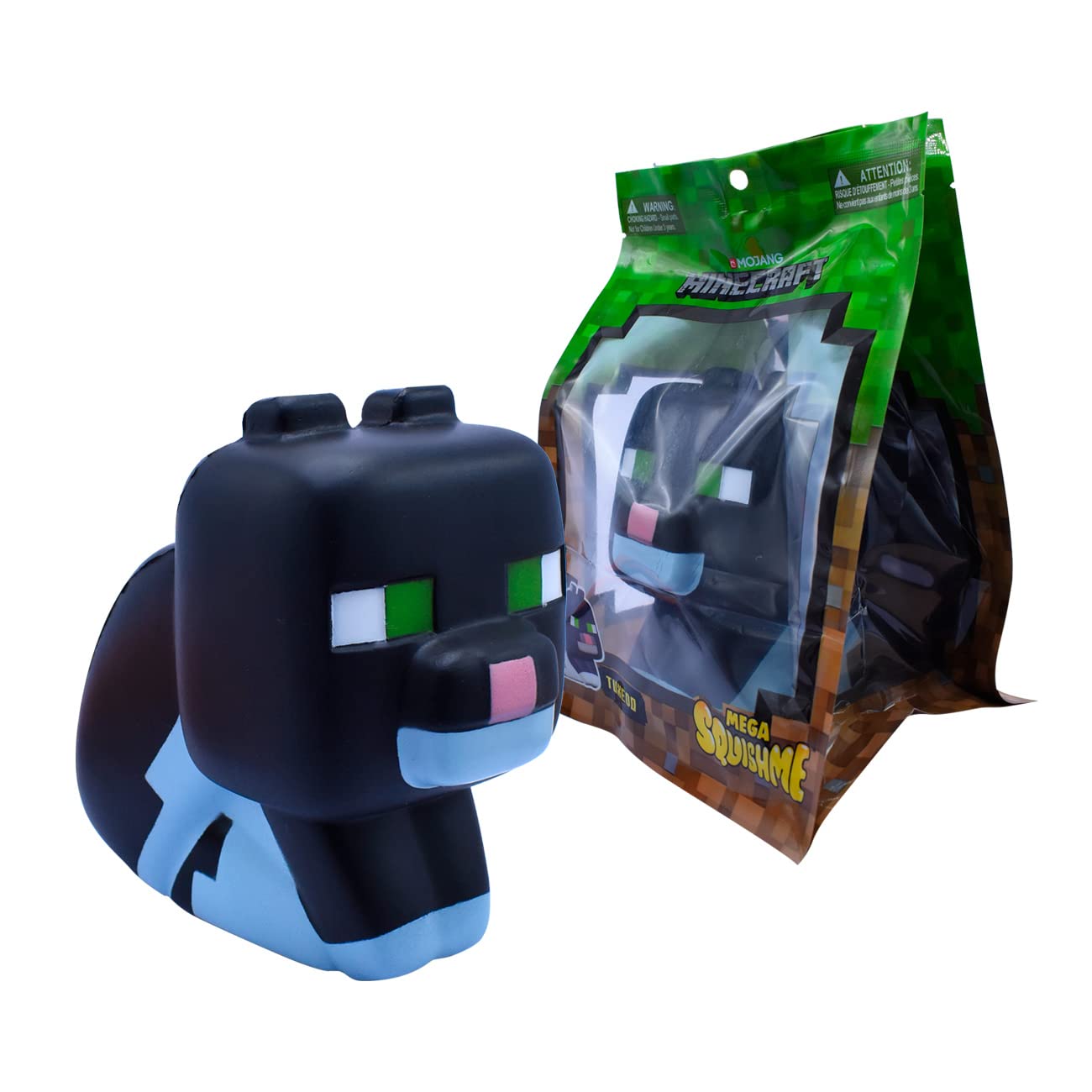 Minecraft Mega SquishMe - Series 2 (Tuxedo Cat