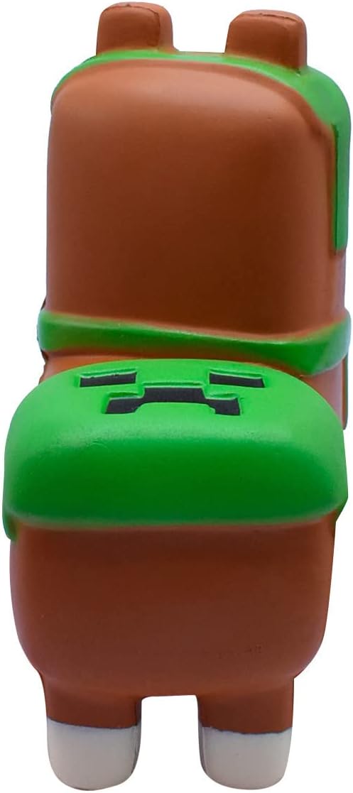 Minecraft Llama Mega SquishMe Series 2 - Perfect for Party Favors, Classroom Prizes, Stress Relief Toys, Fidget and Treasure Boxes - Minecraft Figures, Squishy Animals & Small Toys