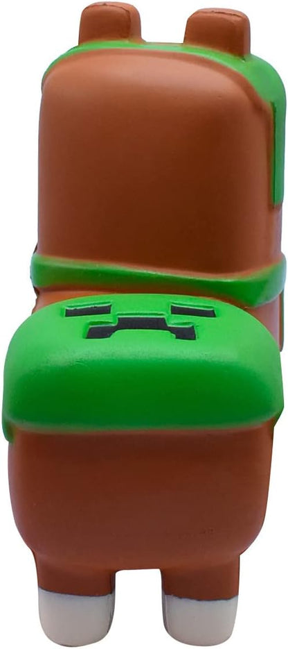 Minecraft Llama Mega SquishMe Series 2 - Perfect for Party Favors, Classroom Prizes, Stress Relief Toys, Fidget and Treasure Boxes - Minecraft Figures, Squishy Animals & Small Toys