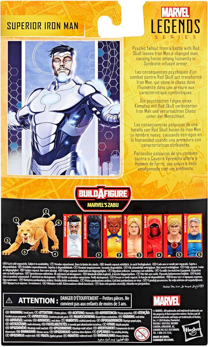 Marvel Legends Series - Superior Iron Man - Figura de colección de 15 cm de los cómics