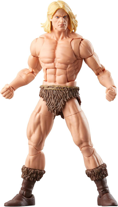 Marvel Legends Series - Ka-Zar - Figura de acción Coleccionable Inspirada en los cómics de 15 cm con Pieza de Figura para armar