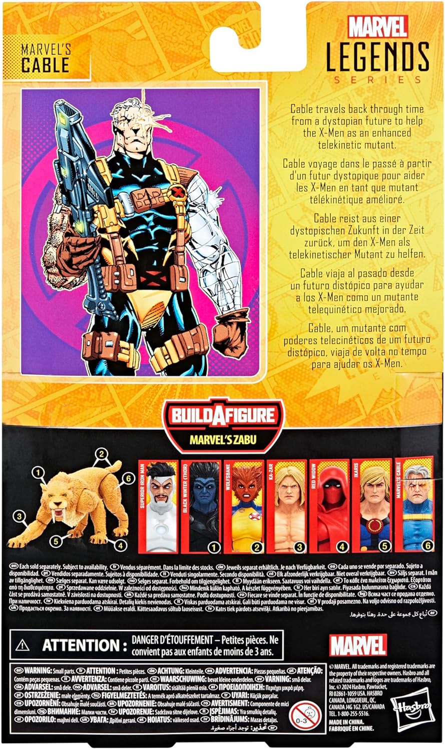 Marvel Legends Series Marvel's Cable Comics Action Figure
