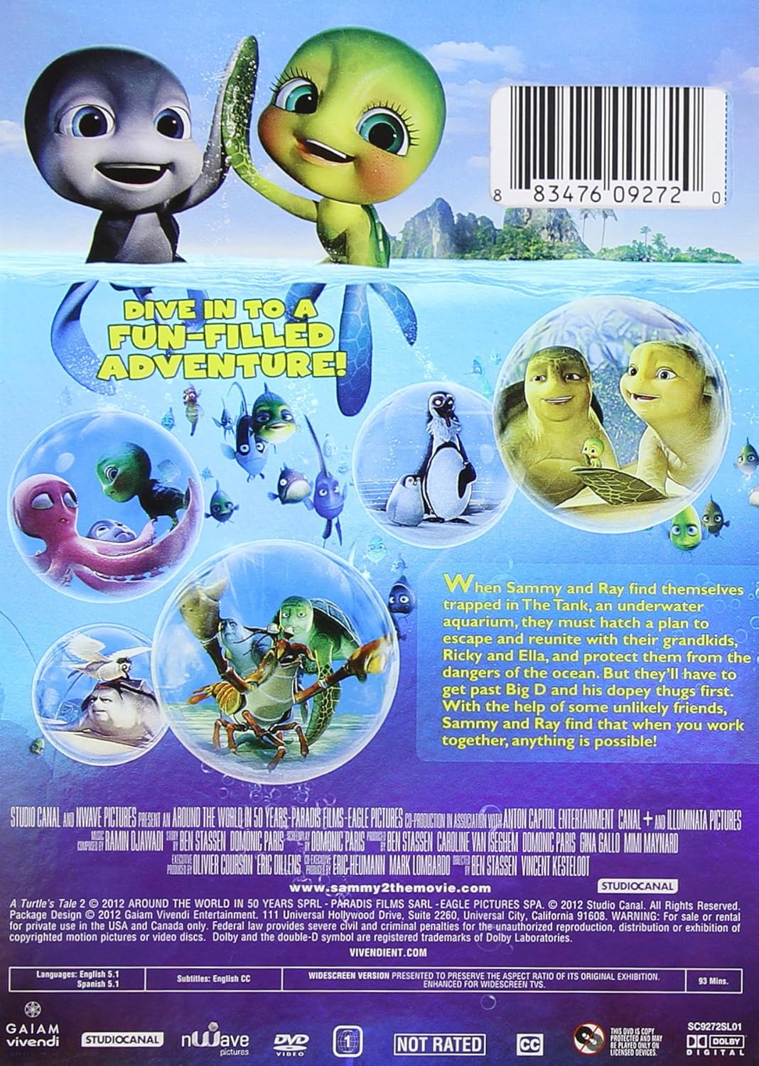 A Turtle's Tale 2: Sammy's Escape From Paradise