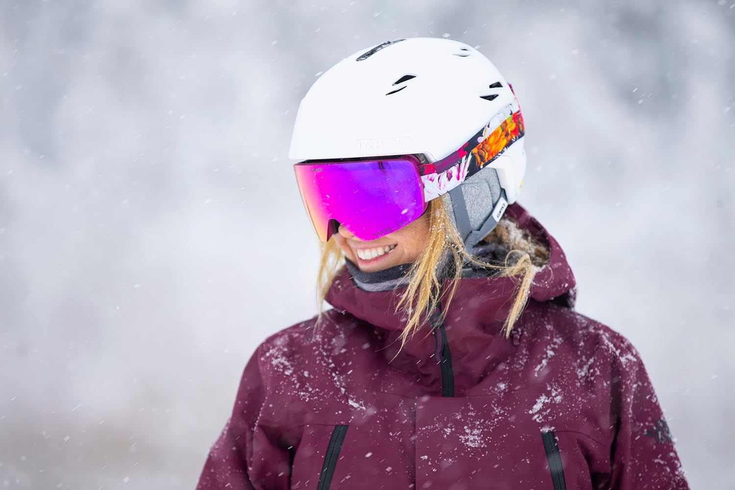 Giro Contour RS Snowboard Ski Goggles - for Men & Women - Magnetic Quick Change w/ 2 VIVID Lenses - Anti-Fog Vent Tech - OTG ANO LIME THIRDS - VI VIVID Envy/VIVID Infrared