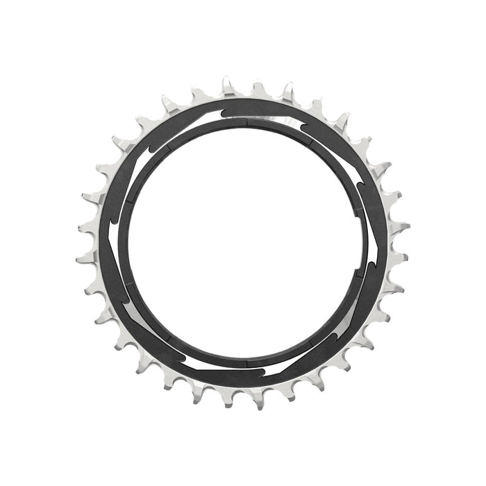 SRAM Chain Ring T-Type  Powermeter Threaded 3mm Offset Eagle (Including Pin Thread Backup And Screw) Xxsl D1 2023 Black/Silver 36T