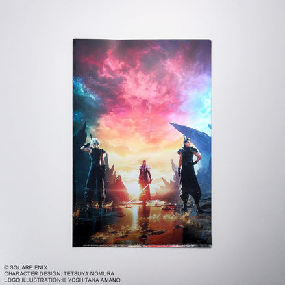 Final Fantasy VII Rebirth set 2 pochettes transparentes