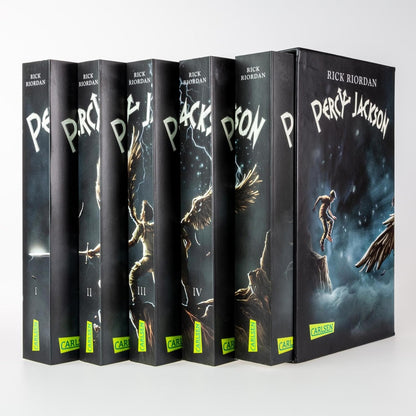Percy Jackson: Taschenbuchschuber: Band 1-5 des modernen Jugendbuch-Klassikers in einem Schuber – für Fantasy-Fans ab 12 Jahren