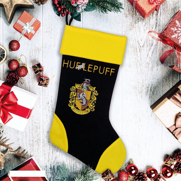 Cinereplicas Harry Potter - Weihnachtsstrumpf - Offizielle Lizenz (Hufflepuff