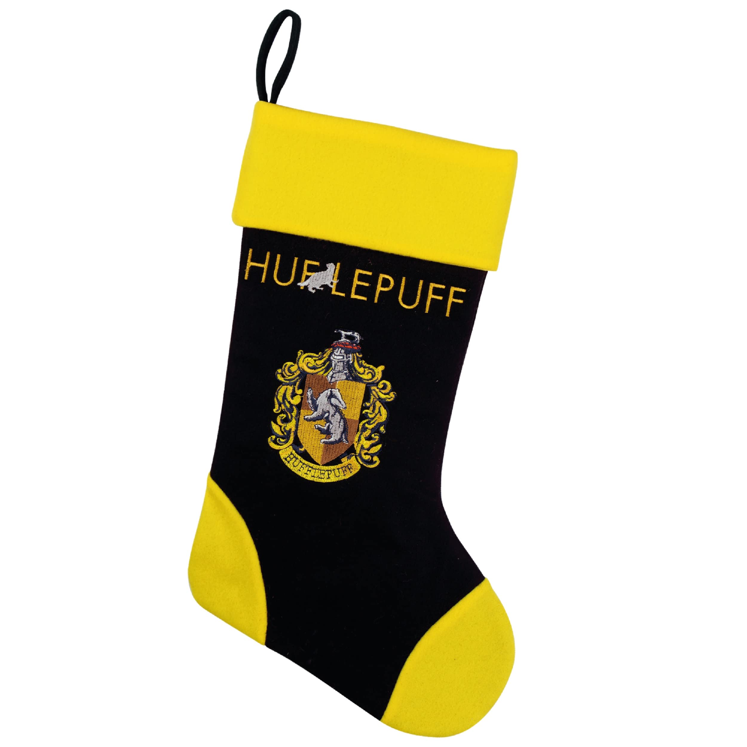 Cinereplicas Harry Potter - Weihnachtsstrumpf - Offizielle Lizenz (Hufflepuff