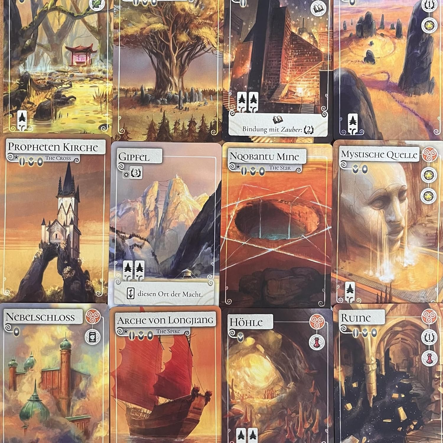 Evenfall - Strategy Board Game, Engine-Builder Card Game, Boundaries of Reality & Supernatural Dissolve, Ages 14+, 1-4 Players, 60+ Minutes