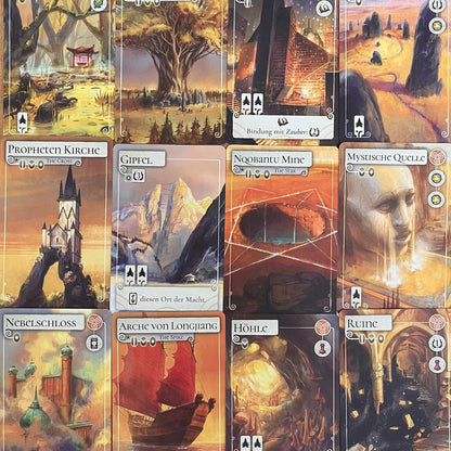 Evenfall - Strategy Board Game, Engine-Builder Card Game, Boundaries of Reality & Supernatural Dissolve, Ages 14+, 1-4 Players, 60+ Minutes