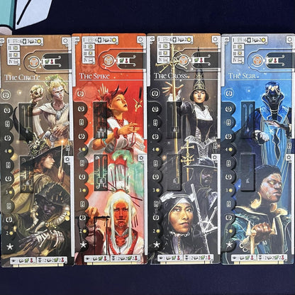 Evenfall - Strategy Board Game, Engine-Builder Card Game, Boundaries of Reality & Supernatural Dissolve, Ages 14+, 1-4 Players, 60+ Minutes